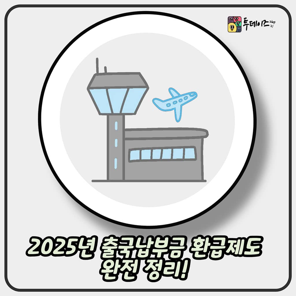 2025년 출국납부금 환급제도 완전 정리! 지금 확인하고 돌려받으세요