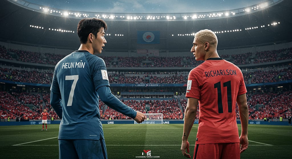 10월 손흥민 vs 히샬리송, 서울월드컵에서 빅매치 성사