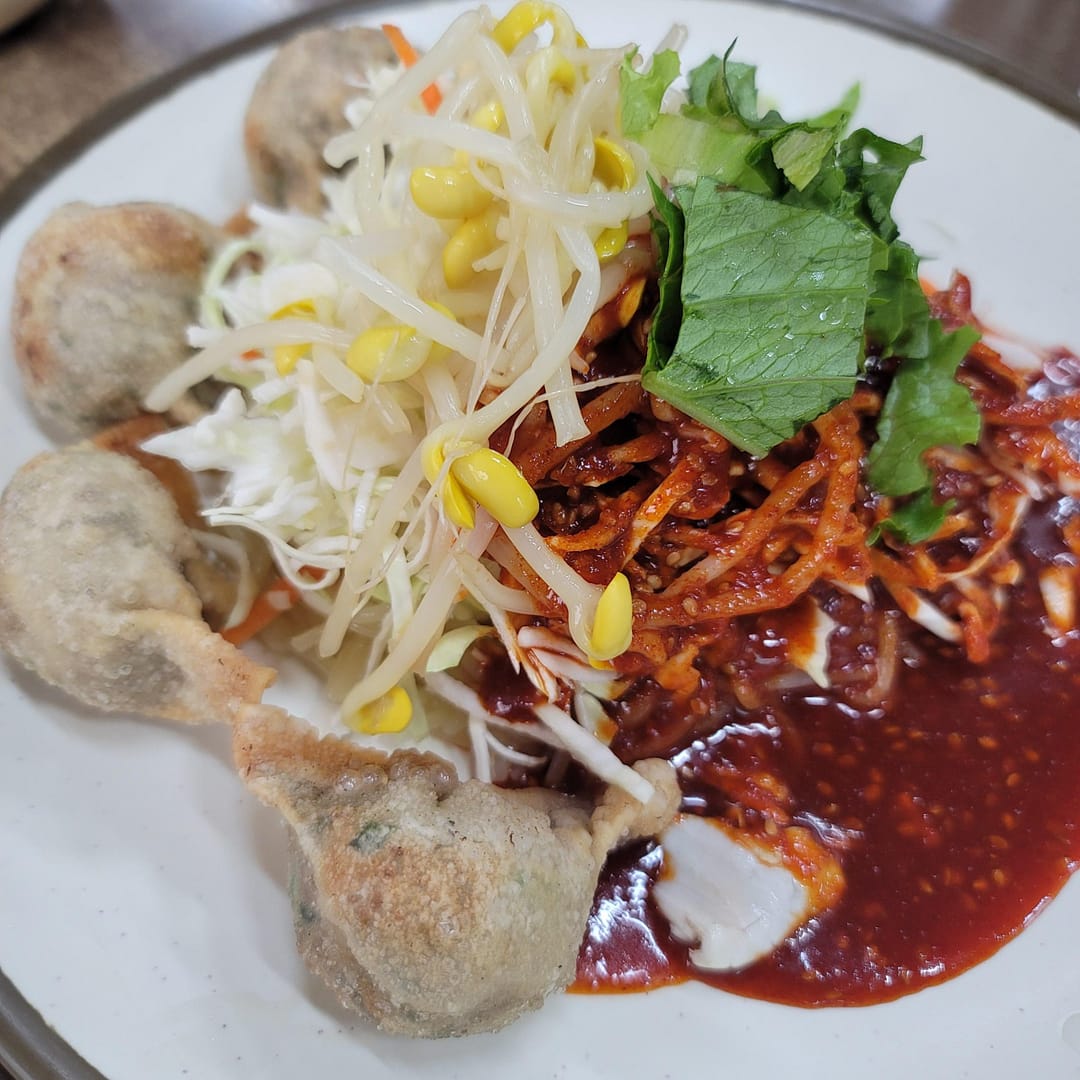 천안 두정동 광명만두 군만두 비빔만두 맛집 #내돈내산 #솔직후기