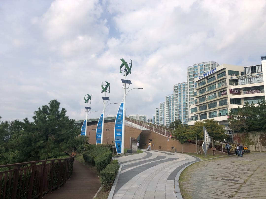 [부산명소] 아름다운 노을을 볼 수 있는《아미산전망대》