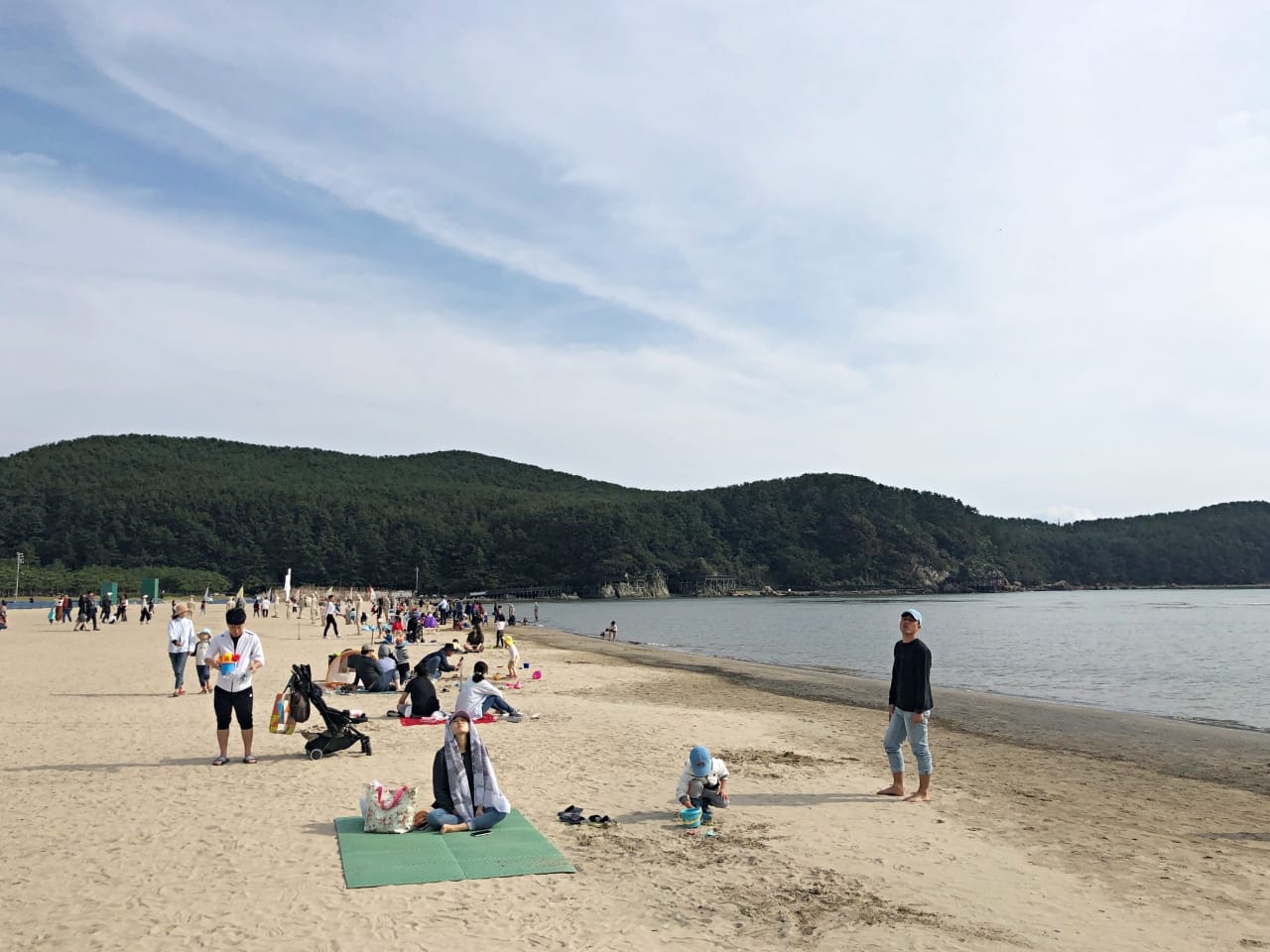 [부산명소]  해질녘 풍경이 황홀한《다대포 해수욕장》