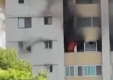 서울 목동 아파트 화재 발생, 실외기 과열 가능성 조사 중