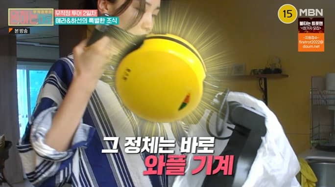 원하는대로 박하선 와플 레시피 만드는법 와플기계 무엇?