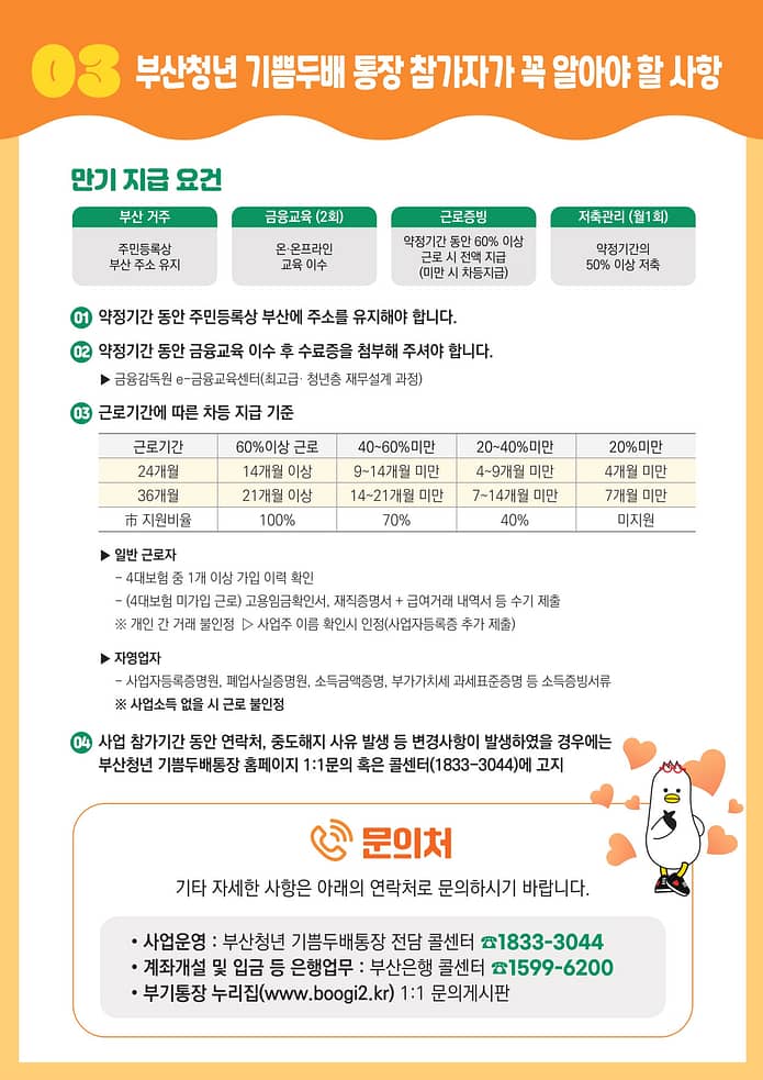 10만 원으로 720만 원 만들기? 부산청년 기쁨두배통장의 모든 것