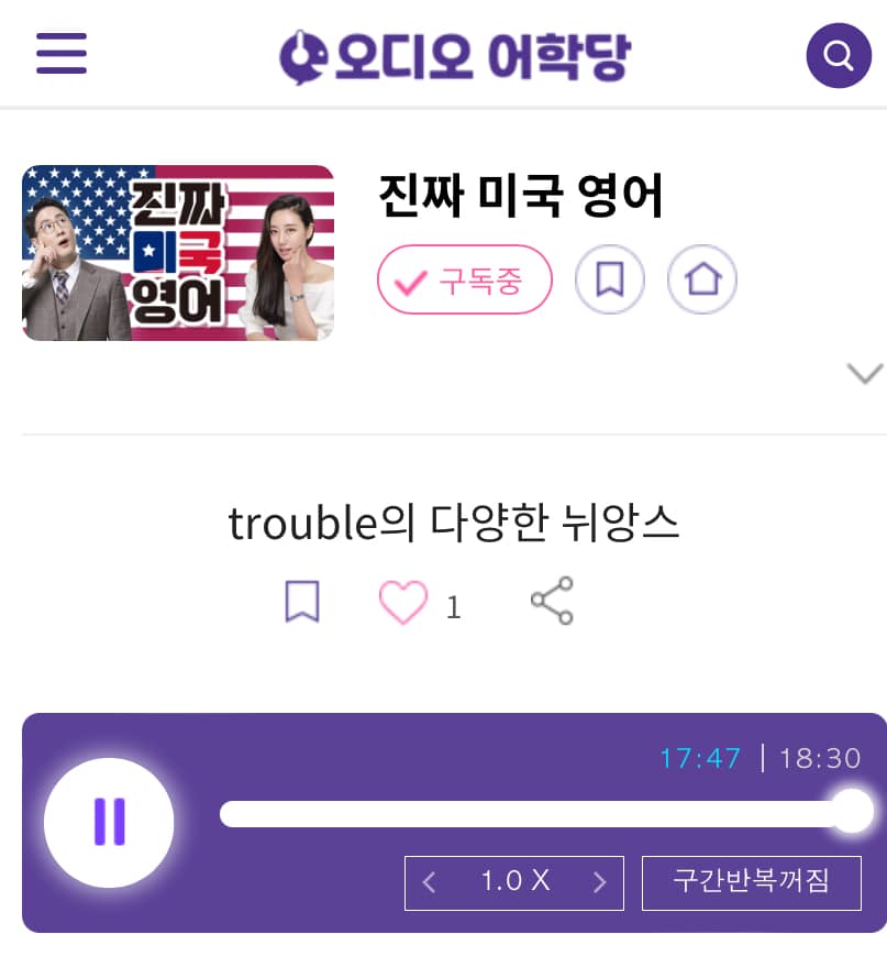 23.06.07.수 trouble의 다양한 뉘앙스 get in trouble 진짜 미국 영어