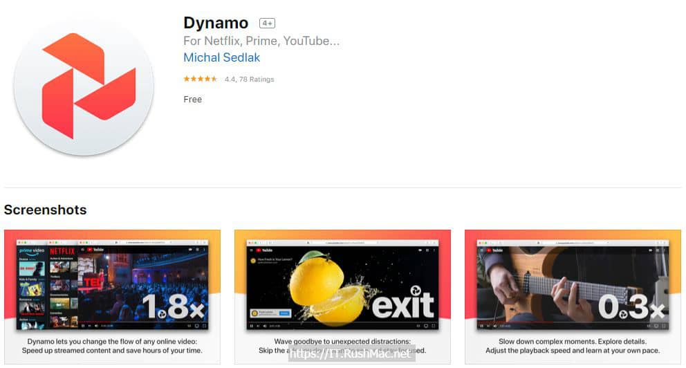 [MacOS APP]  Dynamo – free